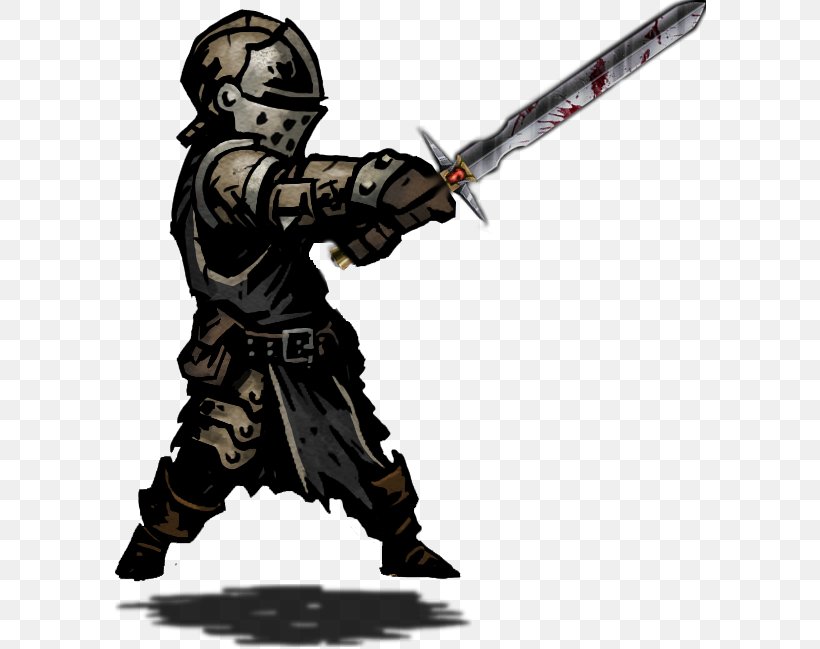 Darkest Dungeon Roguelike PlayStation 4 Eldritch Game, PNG, 593x649px, Darkest Dungeon, Action Figure, Armour, Cold Weapon, Dungeon Download Free