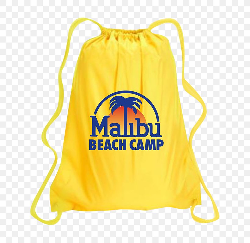 Malibu Beach Camp T-shirt Hoodie Drawstring, PNG, 800x800px, Malibu, Backpack, Bag, Beach, Brand Download Free