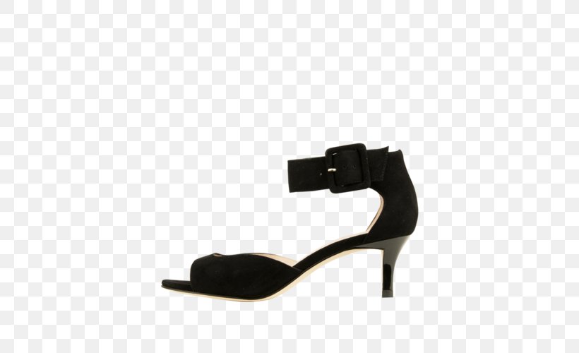 Sandal Footloose High-heeled Shoe Suede, PNG, 500x500px, Sandal, Black, Clothing, Fashion, Footloose Download Free