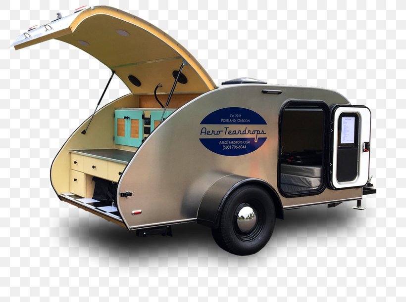 Caravan Aero Teardrops, LLC Motor Vehicle Teardrop Trailer, PNG, 799x611px, Car, Brand, Campervans, Camping, Caravan Download Free