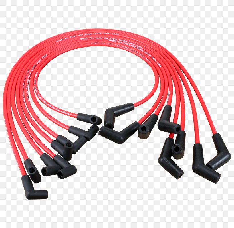 Wire Chevrolet High Energy Ignition Spark Plug High Tension Leads, PNG, 800x800px, Wire, Ac Power Plugs And Sockets, Auto Part, Automotive Ignition Part, Cable Download Free