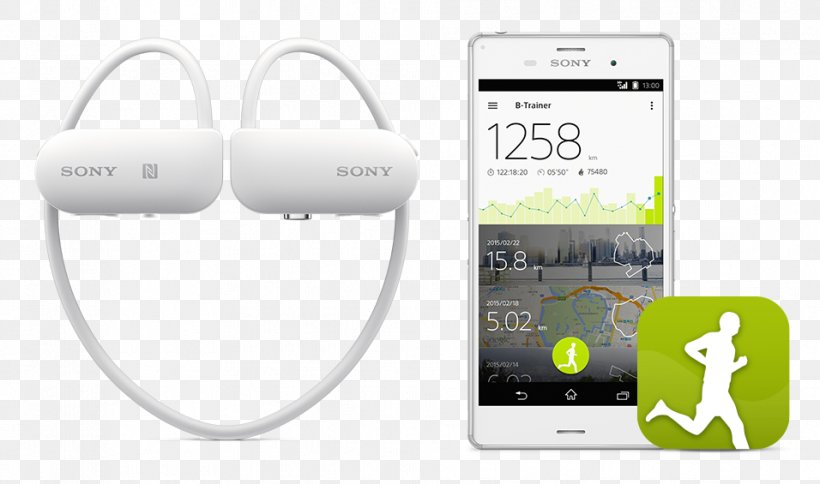 GPS Navigation Systems Sony Headphones MP3 Player Walkman, PNG, 956x565px, Gps Navigation Systems, Brand, Communication, Communication Device, Electronic Device Download Free