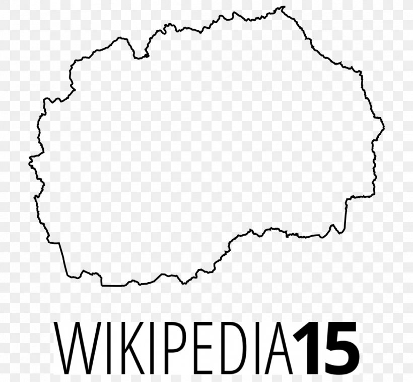 Republic Of Macedonia Map Wikipedia Wikimania, PNG, 1109x1024px, Republic Of Macedonia, Area, Black, Black And White, Diagram Download Free