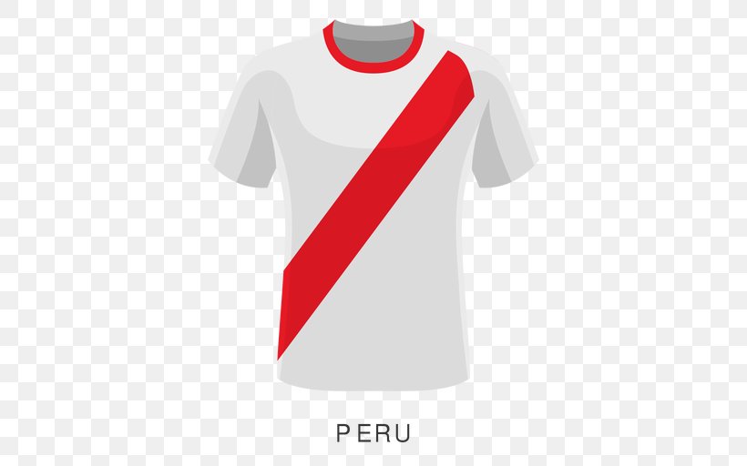 T-shirt Peru National Football Team World Cup Animaatio, PNG, 512x512px, Tshirt, Active Shirt, Animaatio, Brand, Drawing Download Free