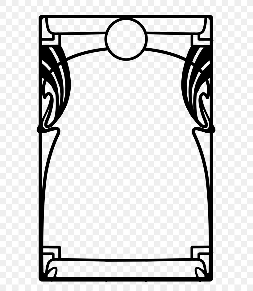 Art Nouveau Art Deco Clip Art, PNG, 665x941px, Art Nouveau, Area, Art, Art Deco, Black Download Free