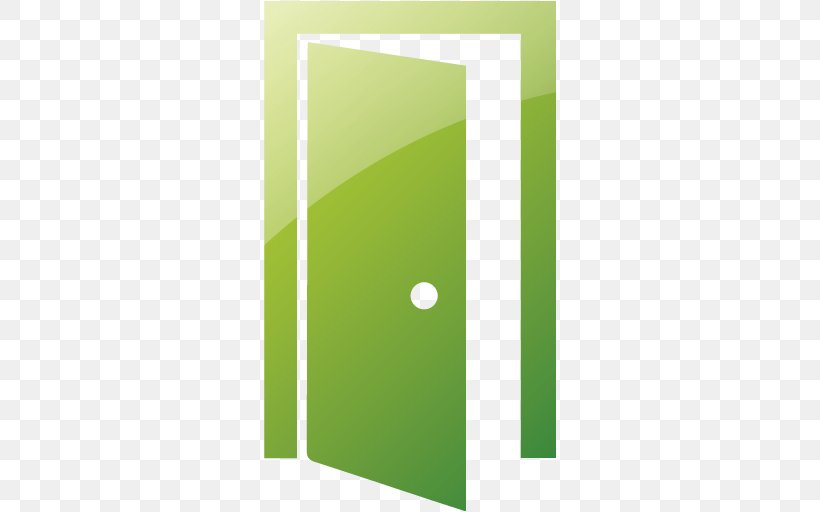 Green, PNG, 512x512px, Green, Door, Rectangle, Yellow Download Free
