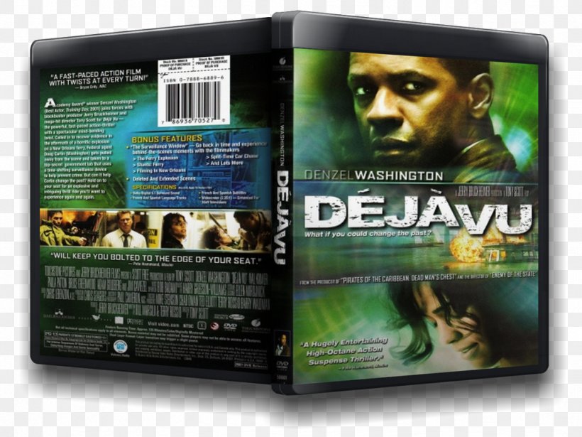 Denzel Washington Déjà Vu Blu-ray Disc DVD, PNG, 1023x768px, Denzel Washington, Advertising, Bluray Disc, Brand, Deja Vu Download Free