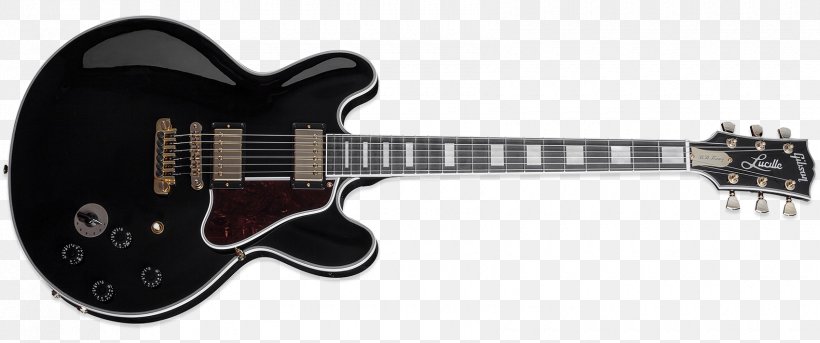 Lucille Gibson ES-335 Gibson Les Paul Custom Gibson Brands, Inc. Epiphone, PNG, 1700x712px, Lucille, Acoustic Electric Guitar, Acoustic Guitar, Archtop Guitar, Bass Guitar Download Free