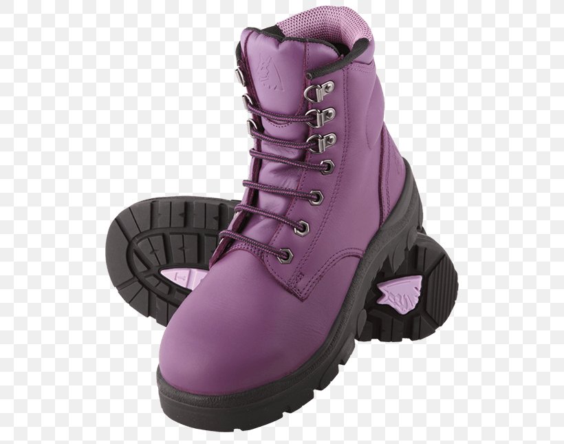 steel blue purple boots