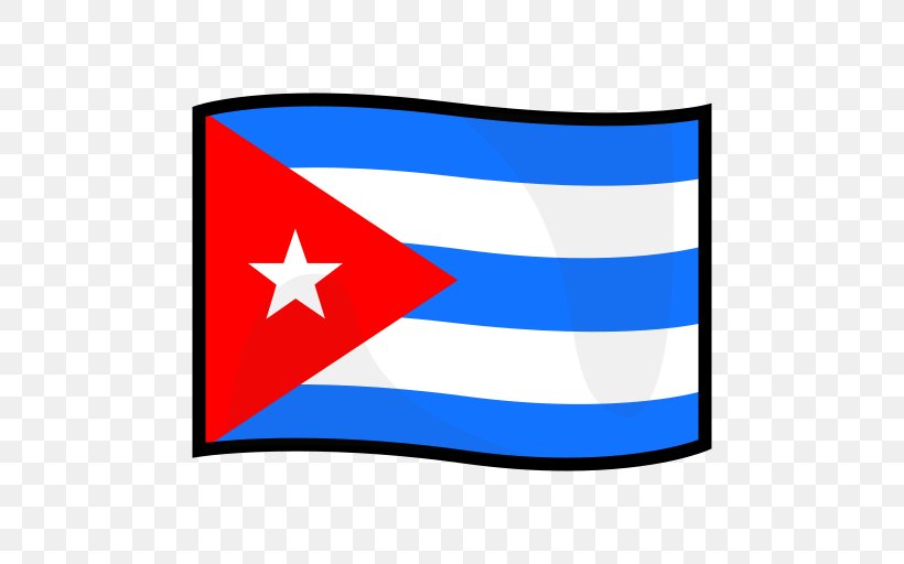 Flag Of Cuba Flag Of Puerto Rico, PNG, 512x512px, Cuba, Area, Emoji, Flag, Flag Of California Download Free