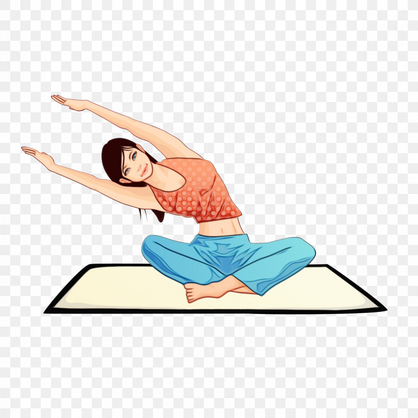 Physical Fitness Yoga Mat Mat Arm Joint, PNG, 1181x1181px, Watercolor, Arm, Balance, Joint, Leg Download Free
