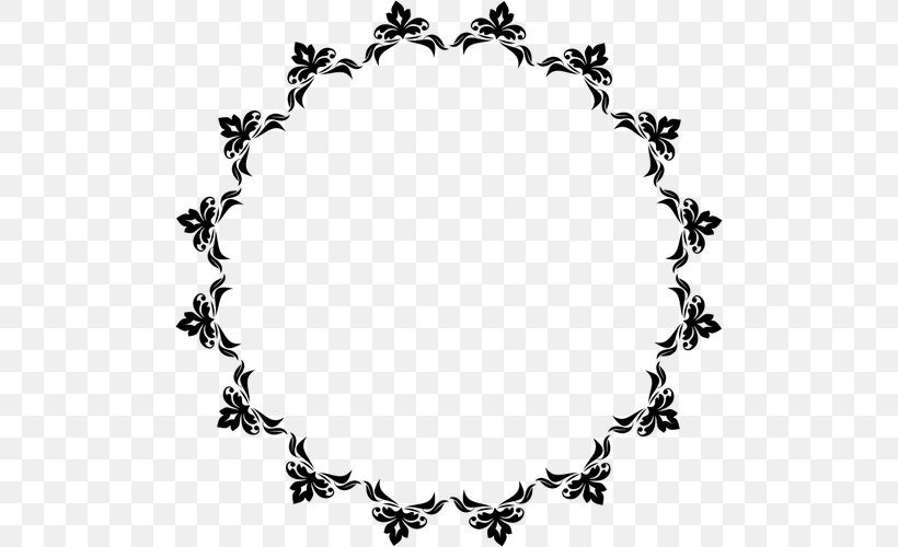 Royalty-free Clip Art, PNG, 500x500px, Royaltyfree, Black And White, Body Jewelry, Branch, Flower Download Free