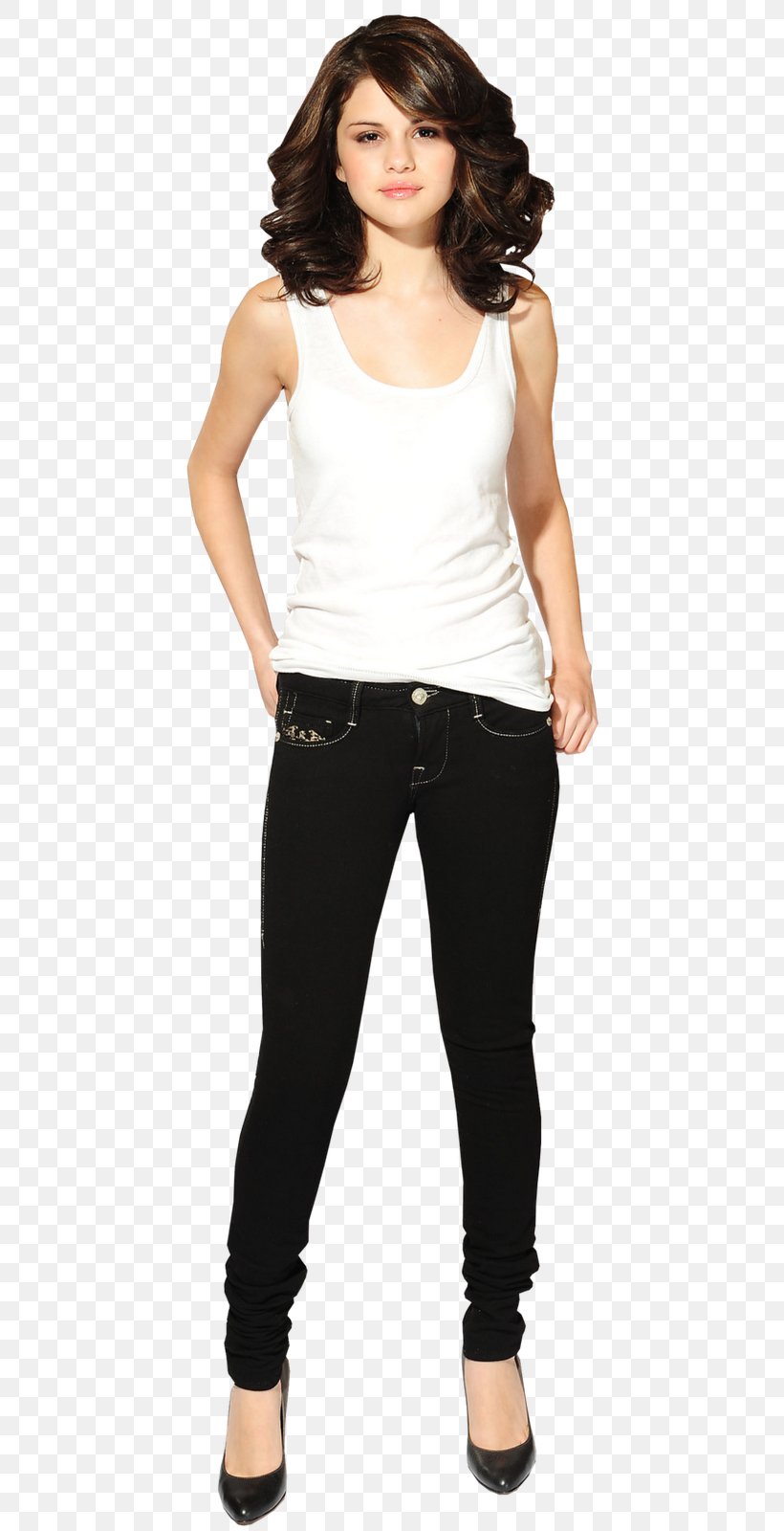 Selena Gomez Shoe Jeans Art, PNG, 461x1600px, Watercolor, Cartoon, Flower, Frame, Heart Download Free