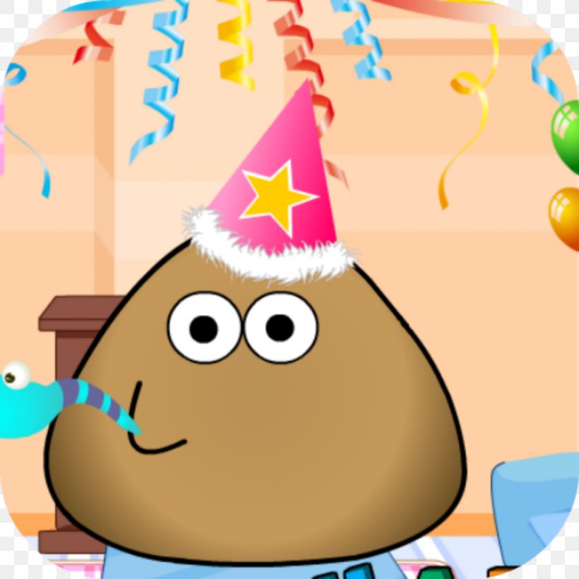 Toy Game Pou Food Room, PNG, 1024x1024px, Toy, Birthday, Child, Christmas Ornament, Food Download Free