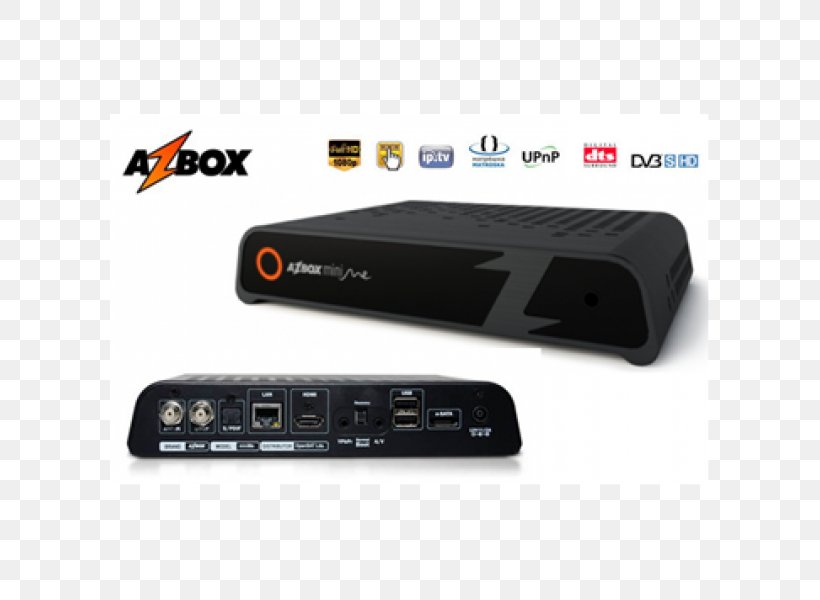 AZBox Firmware Electronics Computer Hardware Multimedia, PNG, 600x600px, Azbox, Cable, Computer Hardware, Electronic Device, Electronics Download Free