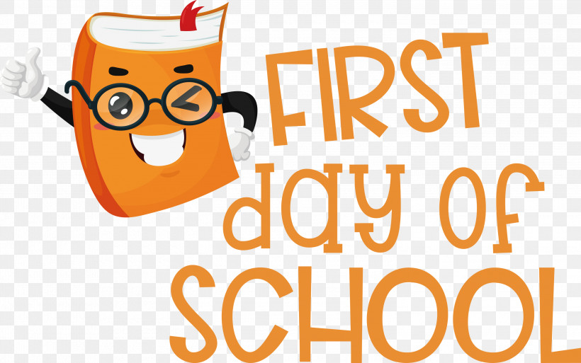 First Day Of School Education School, PNG, 3000x1877px, First Day Of School, Behavior, Cartoon, Education, Happiness Download Free
