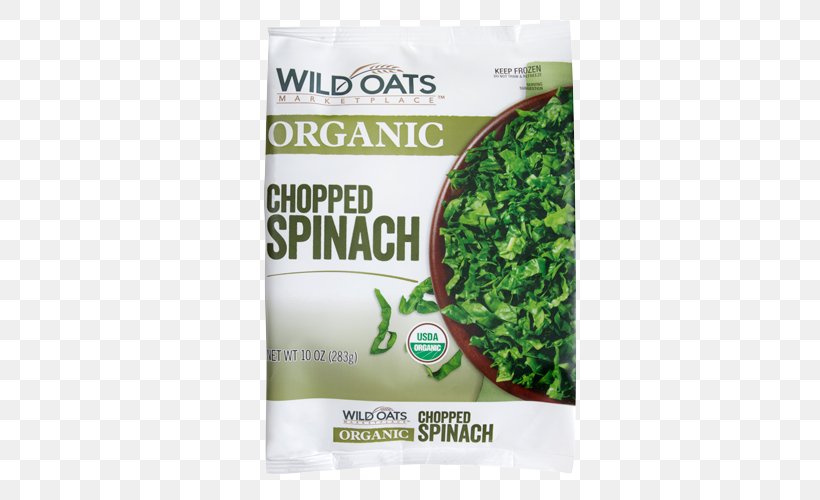 Organic Food Frozen Vegetables Spinach Wild Oats Markets, PNG, 500x500px, Organic Food, Canning, Eden Foods Inc, Food, Frozen Food Download Free