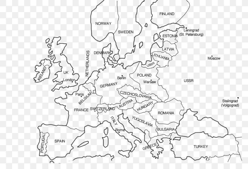 Europe Before Ww2 Map Worksheet