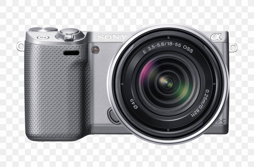 Sony NEX-5R Sony NEX-3N Sony NEX-F3 Mirrorless Interchangeable-lens Camera, PNG, 1800x1182px, Sony Nex 5, Camera, Camera Lens, Cameras Optics, Digital Camera Download Free