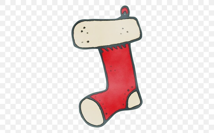 Christmas Stocking, PNG, 512x512px, Watercolor, Christmas Decoration, Christmas Stocking, Footwear, Paint Download Free