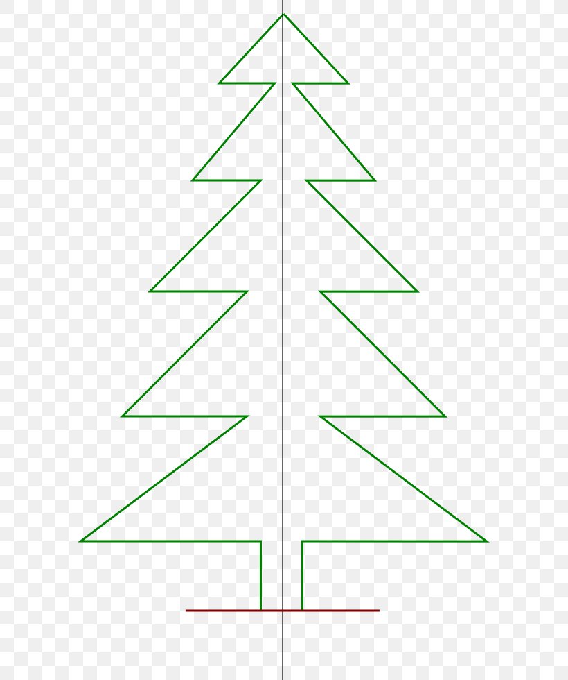 Christmas Tree Line Angle Point Pine, PNG, 595x980px, Christmas Tree, Area, Christmas, Leaf, Line Art Download Free