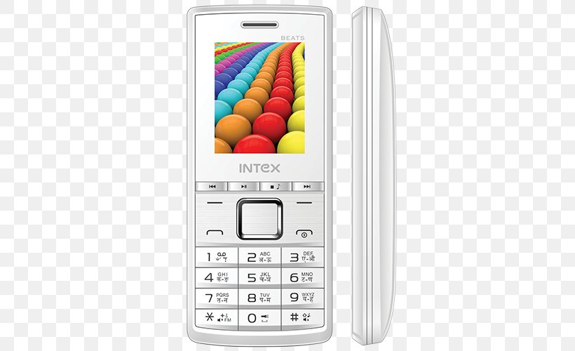 Feature Phone Smartphone Intex Smart World Dual SIM Intex Aqua A4, PNG, 500x500px, Feature Phone, Cellular Network, Communication Device, Dual Sim, Electronic Device Download Free