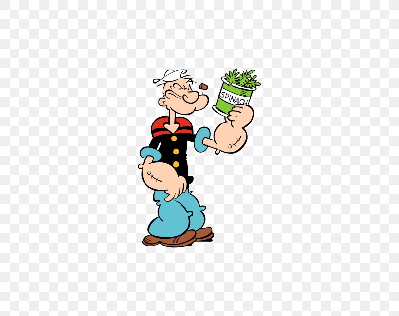 Popeye: Rush For Spinach Olive Oyl Swee'Pea Harold Hamgravy, PNG, 650x650px, Watercolor, Cartoon, Flower, Frame, Heart Download Free