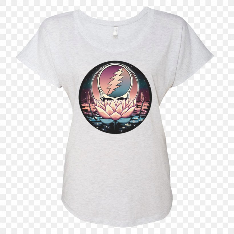 T-shirt Grateful Dead Steal Your Face Deadhead Art, PNG, 1024x1024px, Tshirt, Active Shirt, Art, Brand, Clothing Download Free
