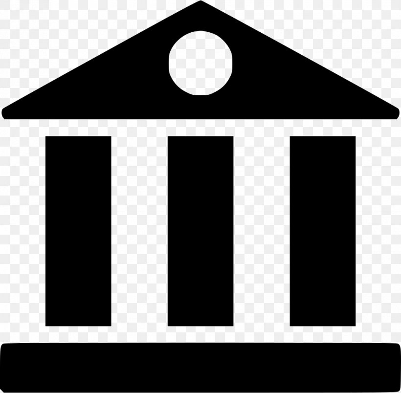 Bank Symbol Financial Services, PNG, 980x962px, Bank, Area, Black, Black And White, Brand Download Free