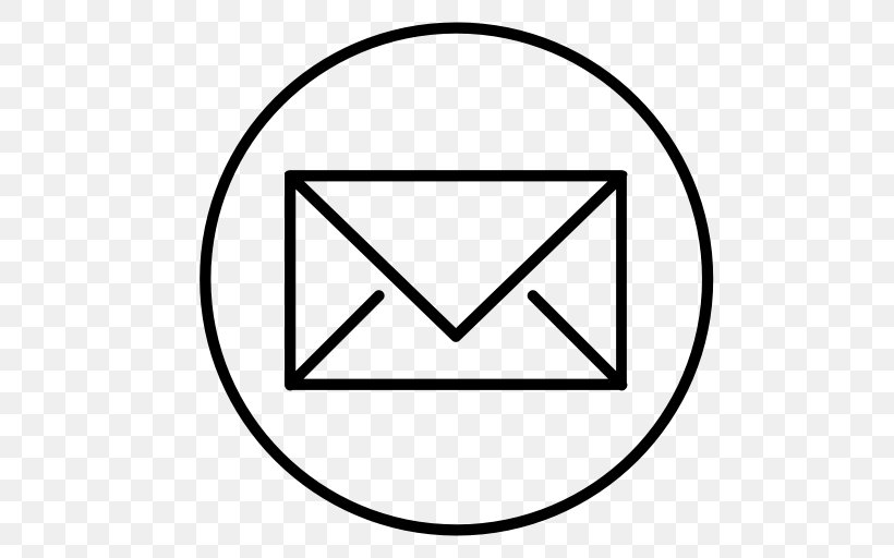 Email Symbol Mobile Phones, PNG, 512x512px, Email, Area, Black, Black And White, Customer Service Download Free