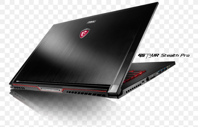 Laptop MSI GS73VR Stealth Pro Kaby Lake Intel Core I7, PNG, 768x527px, Laptop, Computer, Computer Hardware, Electronic Device, Intel Download Free