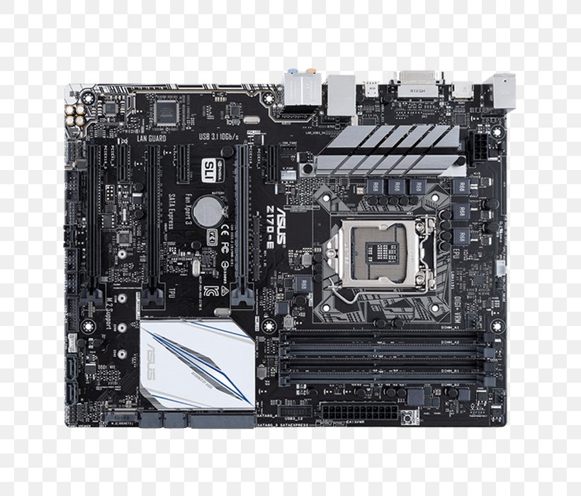 Motherboard Intel Computer Hardware Central Processing Unit ASUS, PNG, 700x700px, Motherboard, Asus, Atx, Central Processing Unit, Chipset Download Free