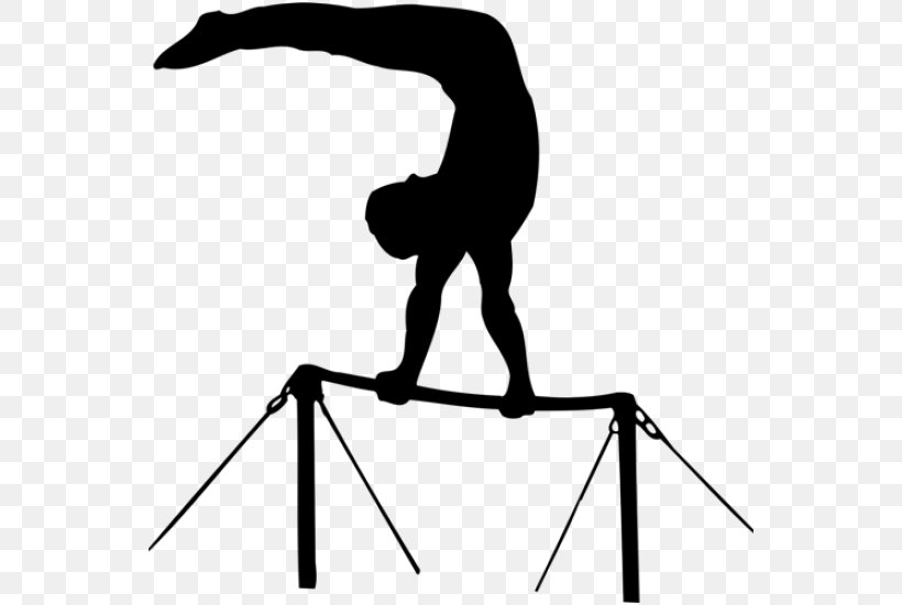 Uneven Bars Artistic Gymnastics Balance Beam Clip Art, PNG, 550x550px, Uneven Bars, Artistic Gymnastics, Balance Beam, Black, Black And White Download Free