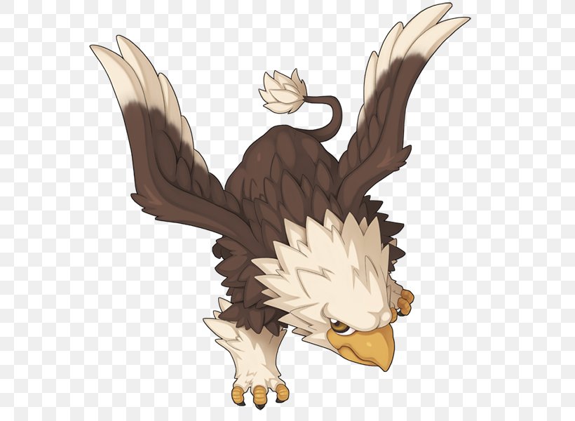 Bald Eagle Griffin Ragnarok Online Monster, PNG, 600x600px, Bald Eagle, Accipitridae, Accipitriformes, Animal Figure, Animation Download Free