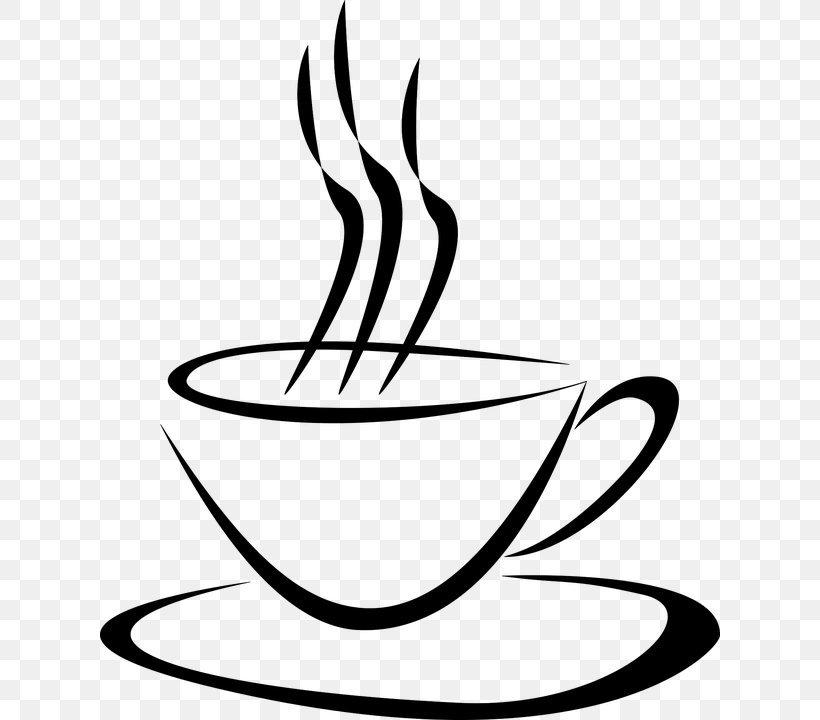 Coffee Cup Clip Art Steaming, PNG, 620x720px, Coffee, Blackandwhite, Coffee Cup, Coloring Book, Cup Download Free