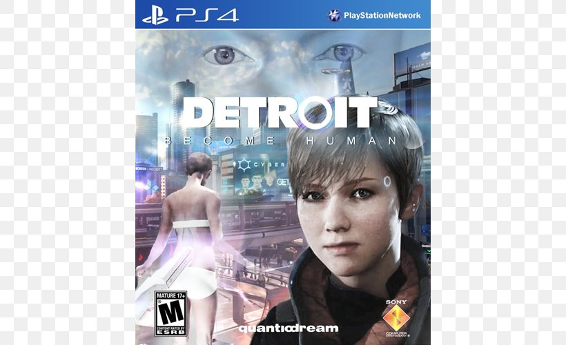 Detroit: Become Human Grand Theft Auto V PlayStation 4 Video Game, PNG, 500x500px, 2018, Detroit Become Human, Adventure Game, Advertising, Album Cover Download Free