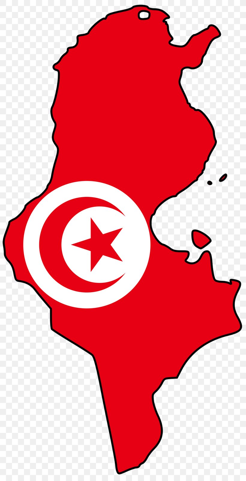 Flag Of Tunisia Map National Flag, PNG, 816x1600px, Tunisia, Area, Art, Artwork, Black And White Download Free