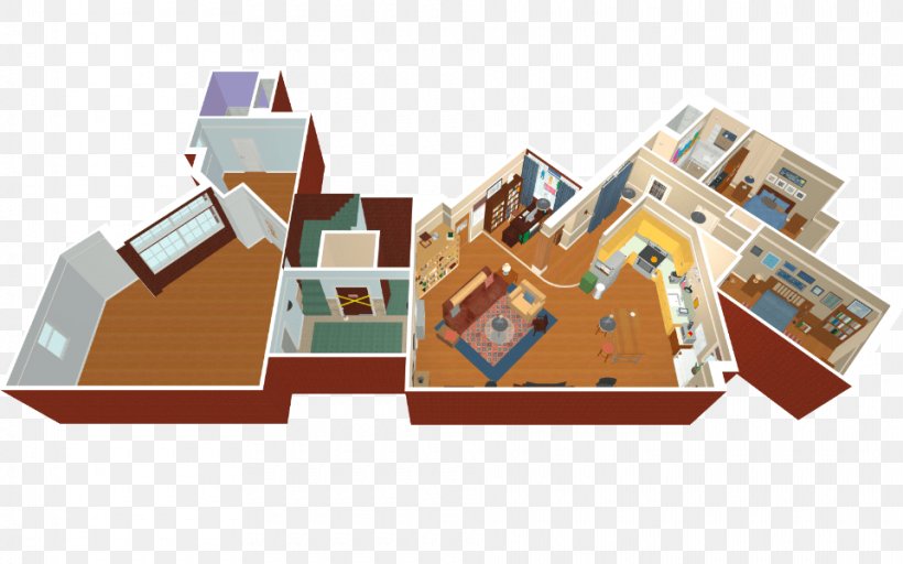 Floor Plan Sheldon Cooper Sweet Home 3D House, PNG, 960x600px, 3d Computer Graphics, Floor Plan, Big Bang Theory, Home, House Download Free