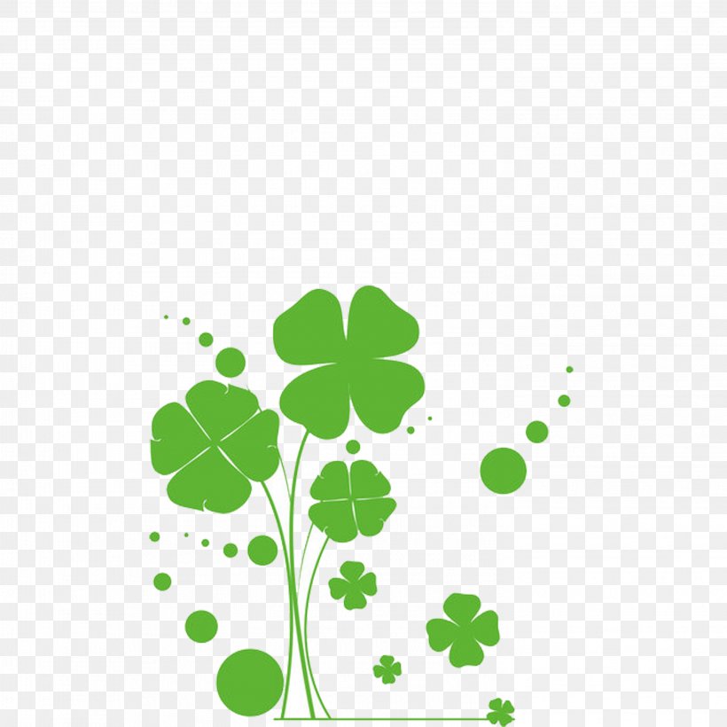 Four-leaf Clover, PNG, 2953x2953px, Fourleaf Clover, Black Clover, Clover, Flora, Flower Download Free