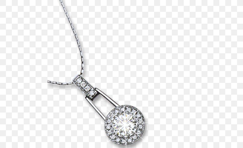 Locket Necklace Silver Chain, PNG, 500x500px, Locket, Body Jewelry, Body Piercing Jewellery, Chain, Diamond Download Free