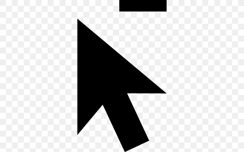 Computer Mouse Pointer Cursor, PNG, 512x512px, Computer Mouse, Black, Black And White, Brand, Cursor Download Free