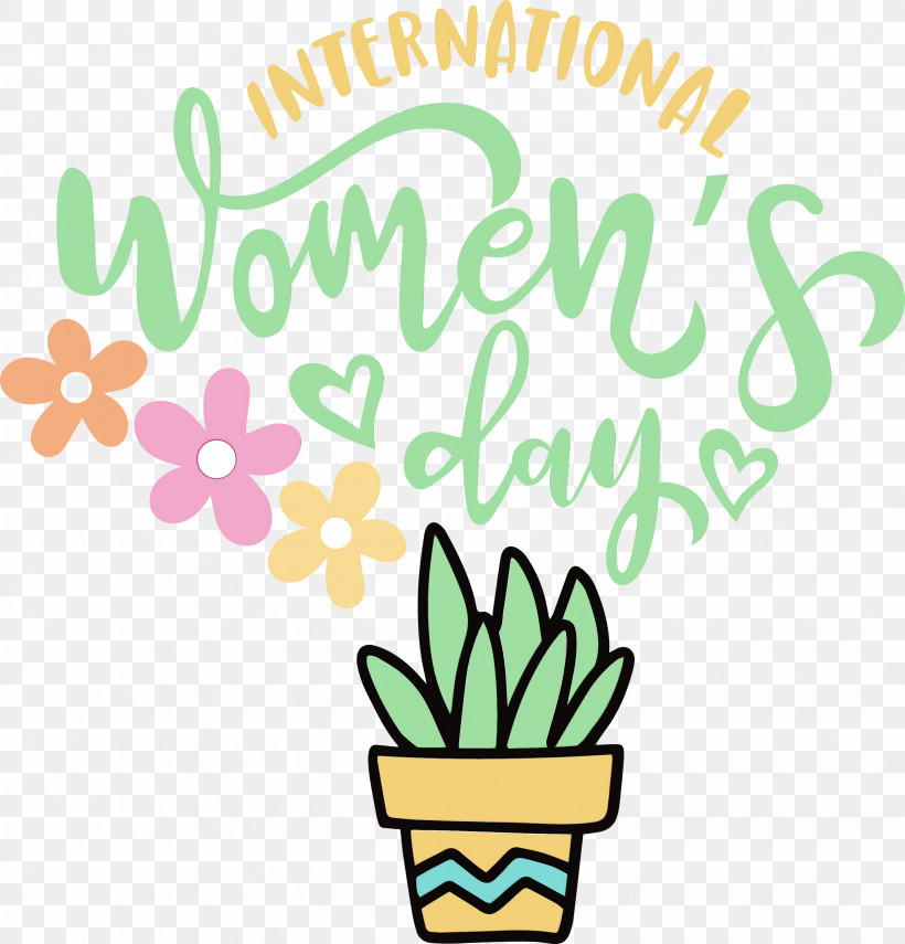 Drawing Line Art Cartoon Logo Text, PNG, 2876x3000px, Womens Day, Cartoon, Drawing, Happy Womens Day, Line Art Download Free