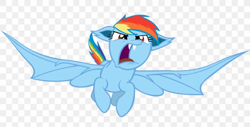 Rainbow Dash Applejack Bat Rarity Pony, PNG, 1255x636px, Rainbow Dash, Applejack, Art, Bat, Bird Download Free