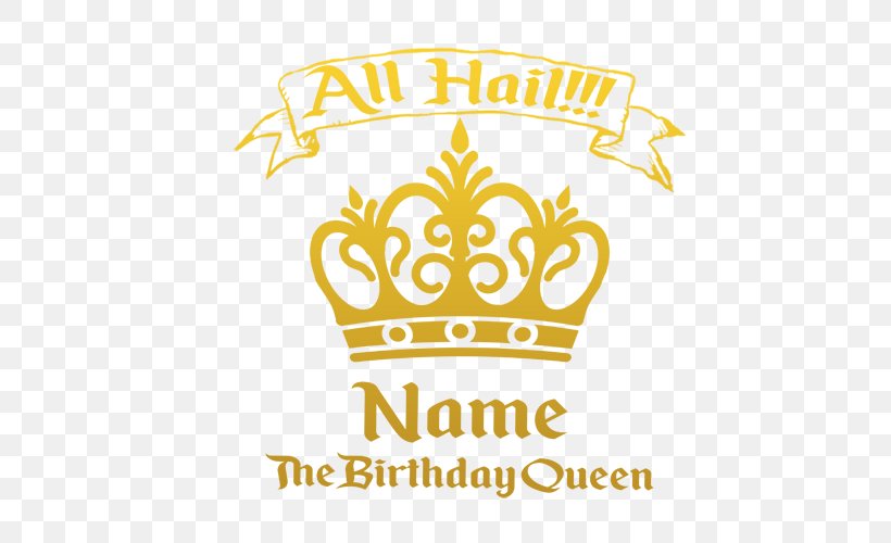 T-shirt Queen's Birthday Crown Of Queen Elizabeth The Queen Mother, PNG, 500x500px, Tshirt, Area, Birthday, Brand, Crown Download Free