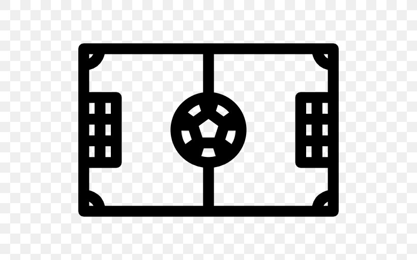 Football Pitch Sport, PNG, 512x512px, Football Pitch, Area, Basketball Court, Black, Black And White Download Free