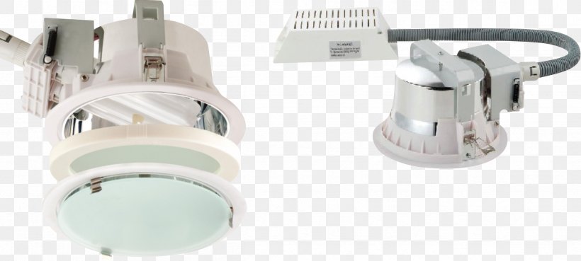 Recessed Light Light Fixture Compact Fluorescent Lamp Lighting, PNG, 2413x1088px, Light, Auto Part, Ceiling, Compact Fluorescent Lamp, Electrical Ballast Download Free
