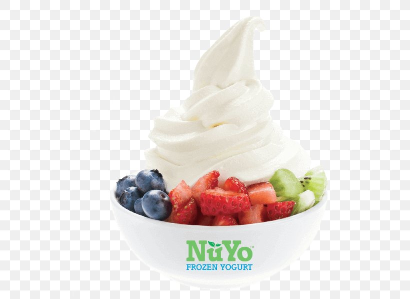 Frozen Yogurt Ice Cream Crème Fraîche Flavor Yoghurt, PNG, 527x597px, Frozen Yogurt, Auglis, Berry, Cream, Dairy Product Download Free