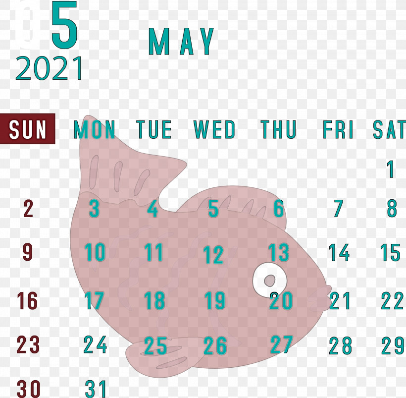 May 2021 Calendar, PNG, 3000x2939px, Line, Biology, Calendar System, Geometry, Mathematics Download Free