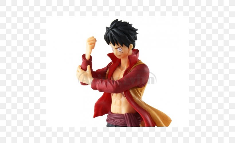 Monkey D. Luffy Action & Toy Figures Figurine One Piece Action Fiction, PNG, 500x500px, Watercolor, Cartoon, Flower, Frame, Heart Download Free