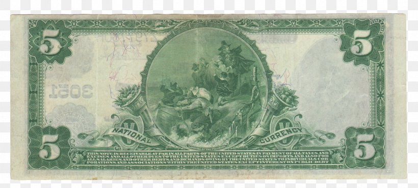 National Bank Note Banknote United States Dollar, PNG, 2382x1074px, National Bank Note, Bank, Banknote, Currency, Fnb Corporation Download Free